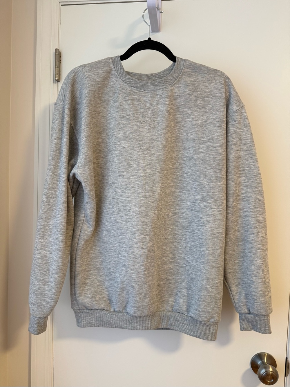 Men's Heather Gray Crewneck Sweatshirt